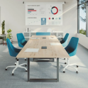 Mesa de reuniones Quadrum | Laoficinaonline