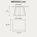 Mesa de reuniones cuadrada Piramid | Laoficinaonline
