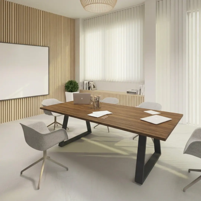Mesa de reuniones rectangular Piramid | Laoficinaonline