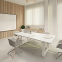 Mesa de reuniones rectangular Piramid | Laoficinaonline