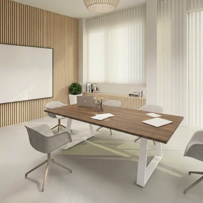 Mesa de reuniones rectangular Piramid | Laoficinaonline