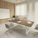 Mesa de reuniones rectangular Piramid | Laoficinaonline