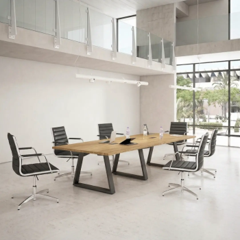 Mesa de reuniones rectangular Piramid | Laoficinaonline