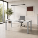 Mesa de oficina Pórtico con estructura metálica | Laoficinaonline
