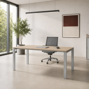 Mesa de oficina Pórtico con estructura metálica | Laoficinaonline