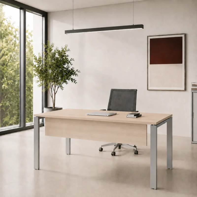 Mesa de oficina Pórtico con estructura metálica | Laoficinaonline