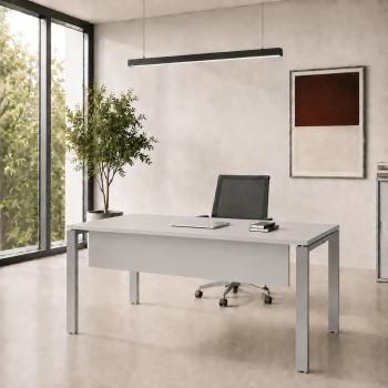 Mesa de oficina Pórtico con estructura metálica | Laoficinaonline