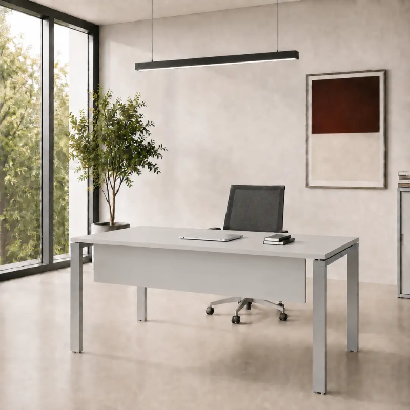 Mesa de oficina Pórtico con estructura metálica | Laoficinaonline