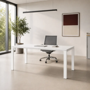 Mesa escritorio para oficina serie Pórtico de JGorbe