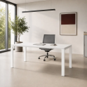 Mesa escritorio para oficina serie Pórtico de JGorbe
