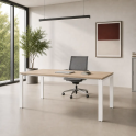 Mesa de oficina Pórtico Express 140x80 y 60x80 cm | Laoficinaonline