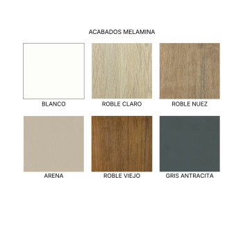Mesa de despacho Hebe con mueble auxiliar | Laoficinaonline