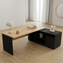 Mesa de despacho Hebe con mueble auxiliar | Laoficinaonline