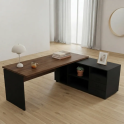 Mesa de despacho Hebe con mueble auxiliar | Laoficinaonline