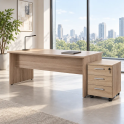 Pack mesa oficina 160x80 y cajonera | Laoficinaonline