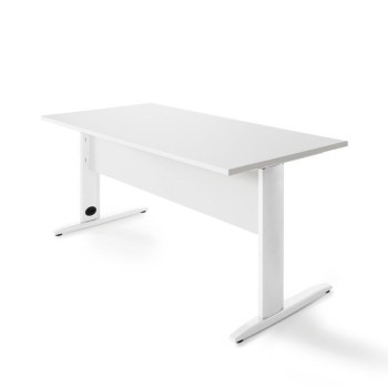Mesa oficina serie Aneto de JGorbe en blanco