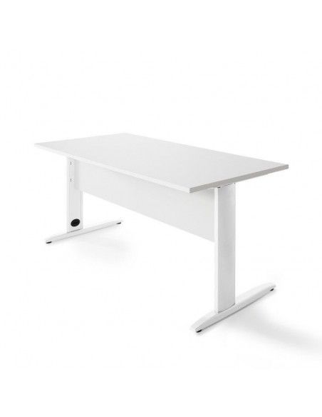 Mesa oficina serie Aneto de JGorbe en blanco