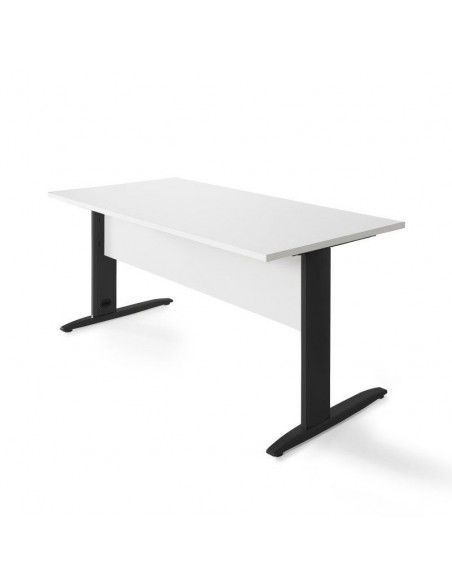 Mesa oficina serie Aneto de JGorbe en blanco