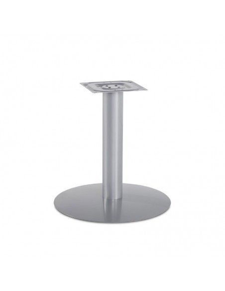 Estructura gris aluminio mesa de reunion redonda de jgorbe