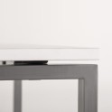 detalle tabero y estructura de mesa oficina portico de jgorbe