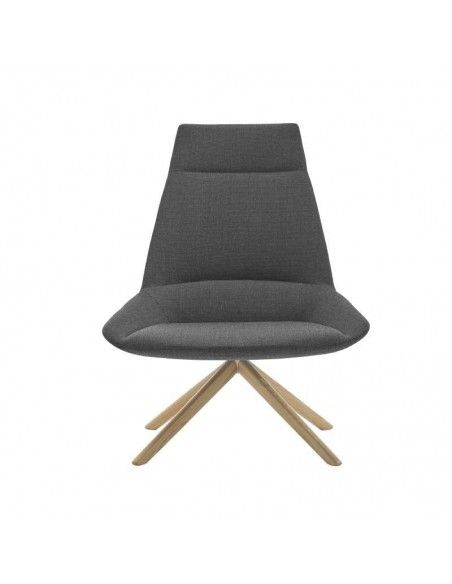 Butacas diseño moderno Dunas de inclass en gris oscuro