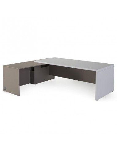 Mesa despacho G3 Premium de JGorbe en blanca y arena Mesa despacho G3 Premium de JGorbe en blanca y arena