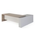 Mesa despacho G3 Premium de JGorbe en olmo y blanco