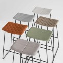 Silla alta tao tapizada de Inclass