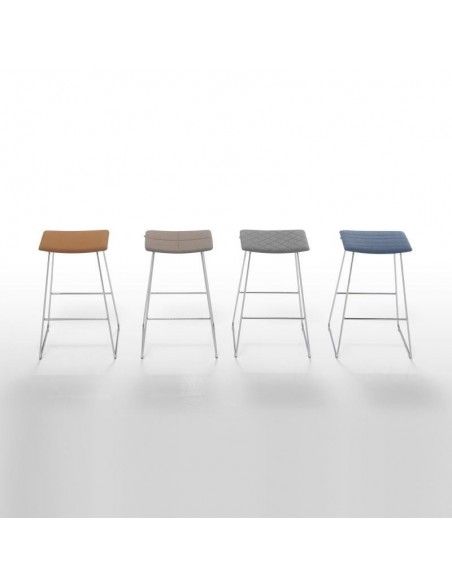 Silla alta tao tapizada de Inclass