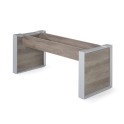 Estructura mesa de despacho Omega de JGorbe en nebraska y blanco