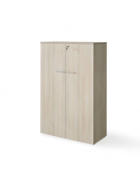 Armario oficina con puertas, cerradura y estantes de JGorbe en acacia Armario oficina con puertas, cerradura y estantes de JGorbe en acacia