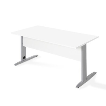 Mesa oficina serie Aneto de JGorbe en blanco