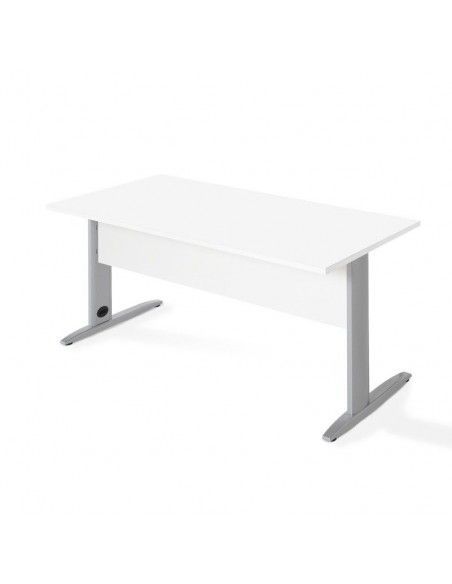 Mesa oficina serie Aneto de JGorbe en blanco