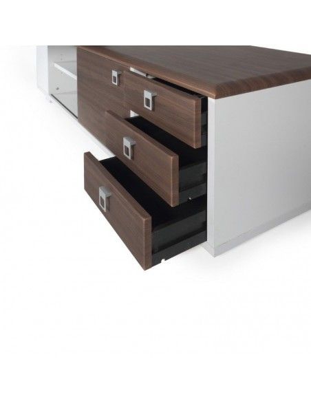 Detalle cajones mueble auxiliar mesa despacho Líder de JGorbe Detalle cajones mueble auxiliar mesa despacho Líder de JGorbe