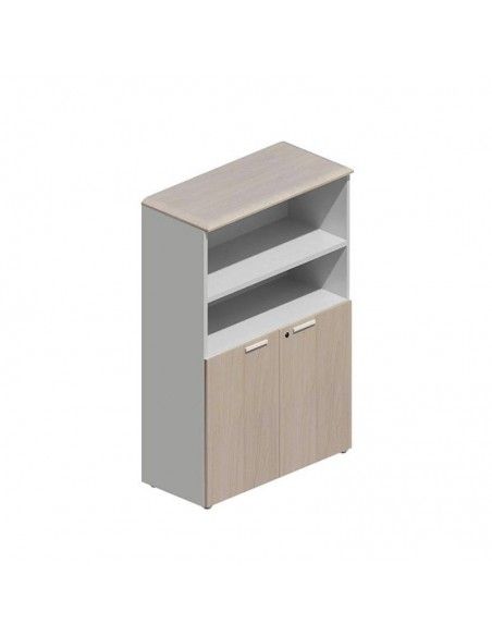 Armario con puertas bajas y estantes benelux lider jgorbe
