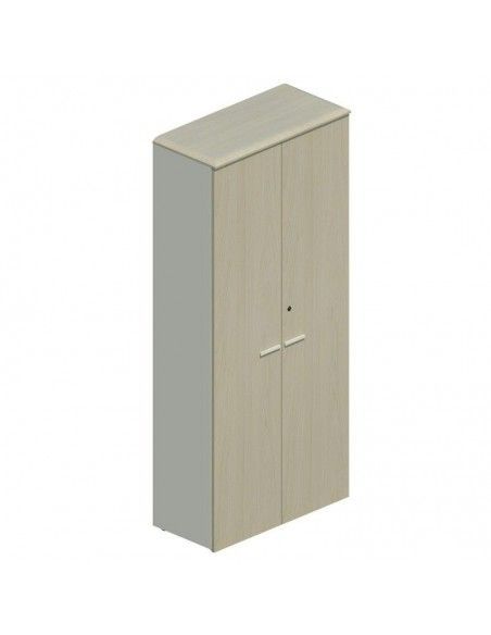 Armario oficina alto con puertas y cerradura para despacho de JGorbe en color bardolino Armario oficina alto con puertas y cerradura para despacho de JGorbe en color bardolino