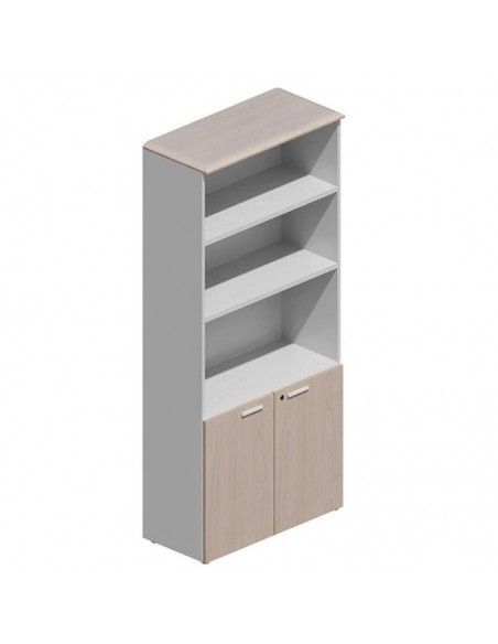 Mueble de oficina alto con puertas bajas de JGorbe en bardolino Mueble de oficina alto con puertas bajas de JGorbe en bardolino