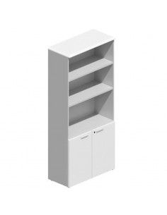 Mueble de oficina alto con puertas bajas de JGorbe en bardolino 2