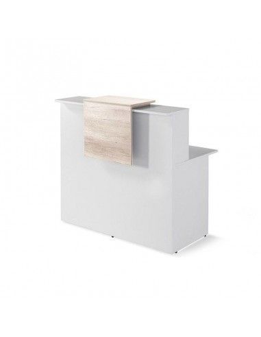 Panel decorativo mostrador recepcion Basic de JGorbe en acacia