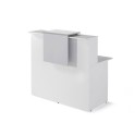 Panel decorativo mostrador recepcion Basic de JGorbe en gris claro