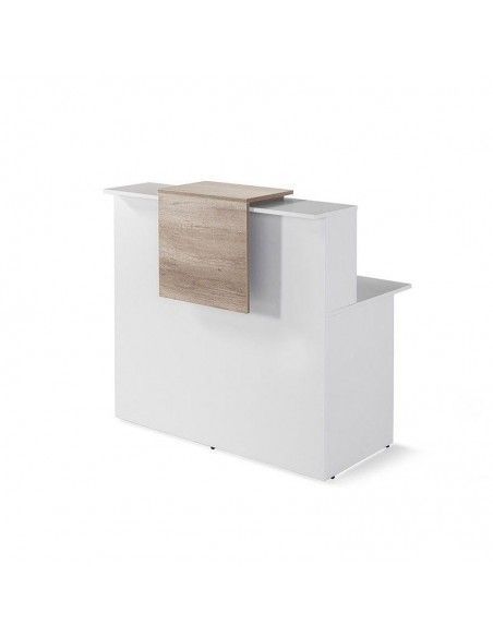 Panel decorativo mostrador recepcion Basic de JGorbe en olmo