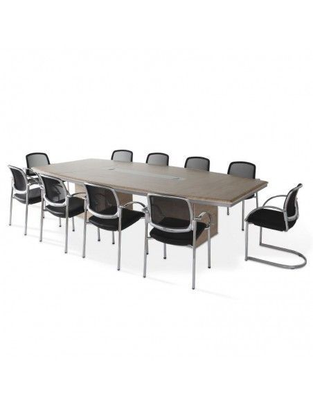 Mesa de reuniones ovalada Líder de JGorbe en blanco Mesa de reuniones ovalada Líder de JGorbe en blanco