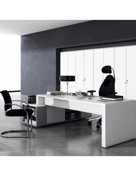 Mesa de despacho Hebe de Emobok con mueble - La Oficina Online