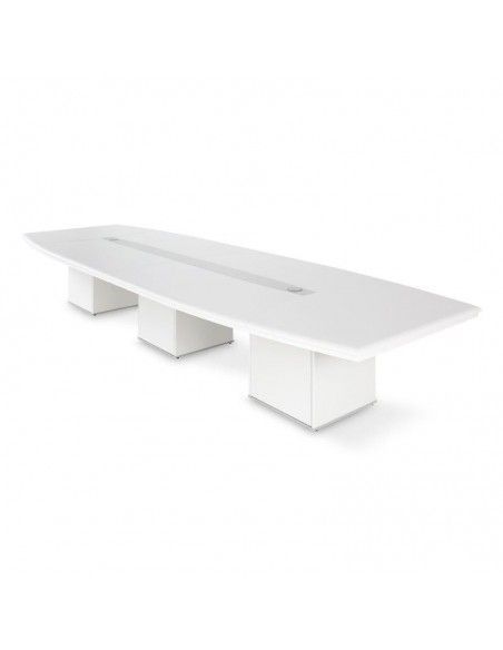 Mesa de reuniones ovalada Líder de JGorbe en blanco Mesa de reuniones ovalada Líder de JGorbe en blanco