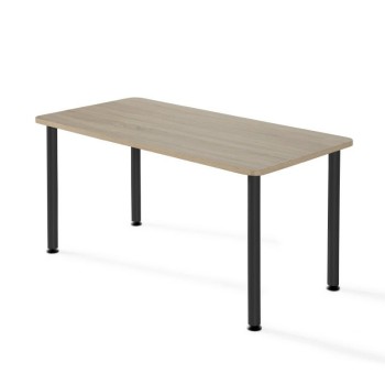 Mesa de estudio rectangular de JGorbe en olmo