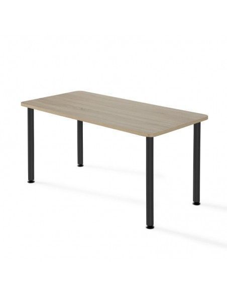 Mesa de estudio rectangular de JGorbe en olmo