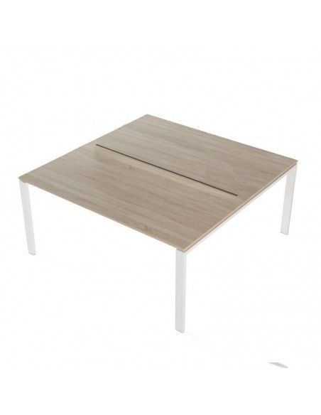 Mesa oficina multipuesto Pórtico de JGorbe en olmo