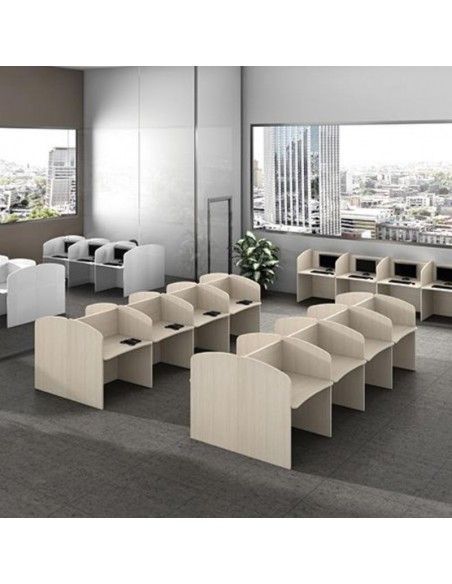 Mesas call center de JGorbe en acacia