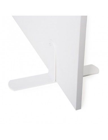 Pata metálica blanca para Biombo separador de JGorbe en blanco Pata metálica blanca para Biombo separador de JGorbe en blanco