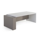Mesa despacho G3 de JGorbe en blanco y arena